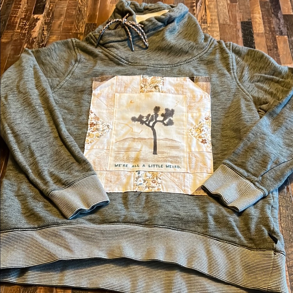 Columbia Gray Fleece Hoodie